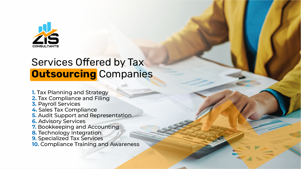 Services Offered by Tax Outsourcing Companies